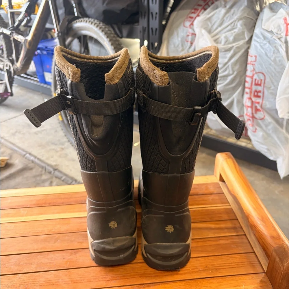 LaCrosse Black and Brown Winter Boots - Picture 1 of 5